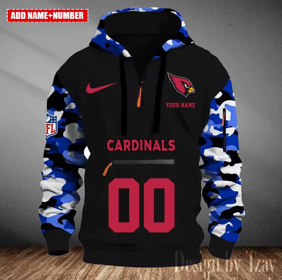 Arizona Cardinals Camouflage Hooded Sweatshirt HA01