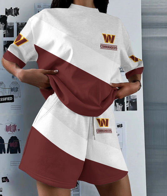Washington Commanders Limited Edition Top And Shorts Two-Piece Suits (1)