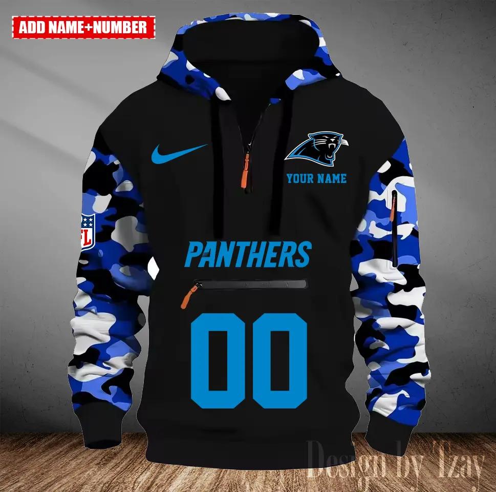 Carolina Panthers Camouflage Hooded Sweatshirt HA08