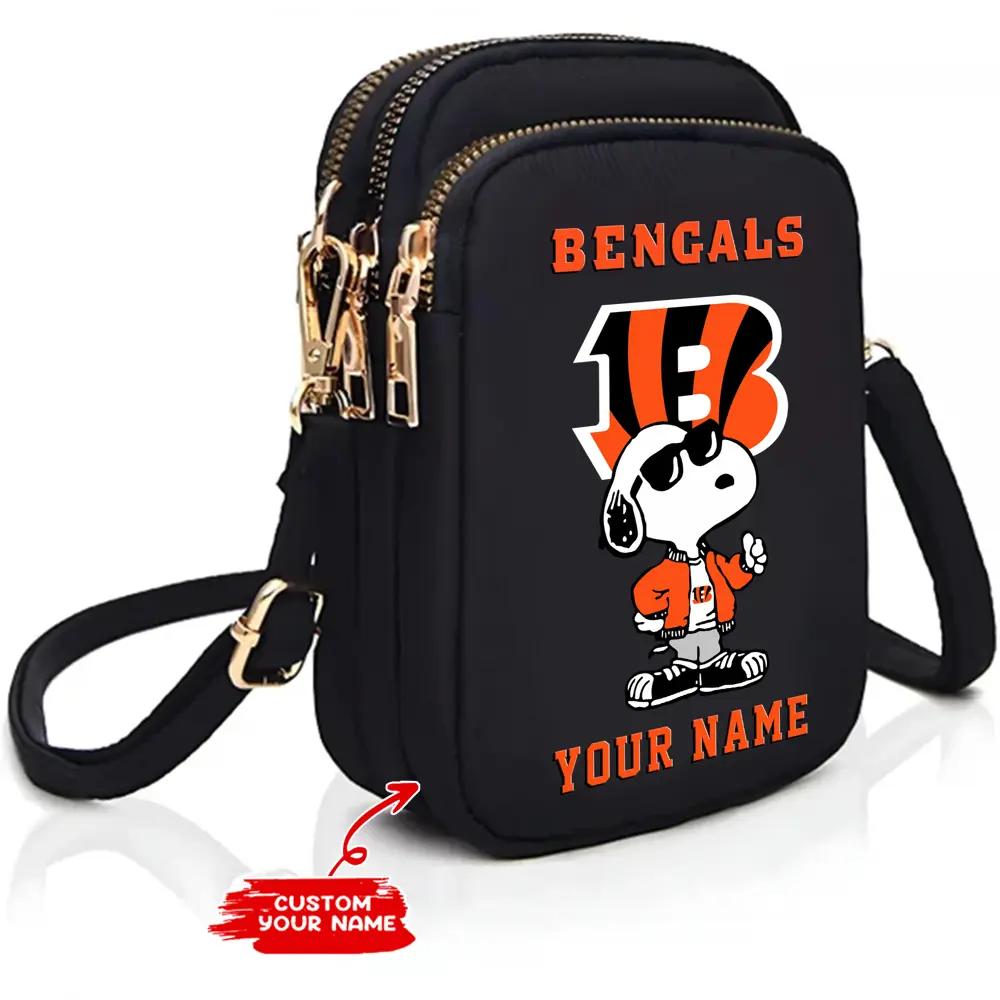Cincinnati Bengals Mini Crossbody Bag for Women New Trending 2025 AZBT2DMCB000026