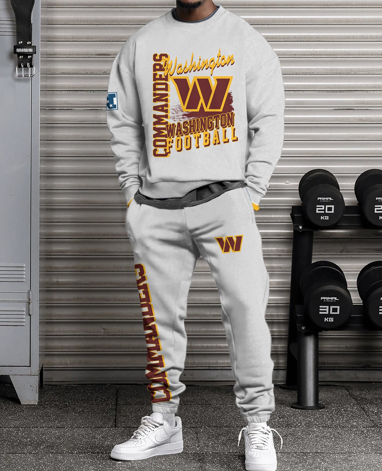 Washington Commanders Combo 3D Sweatsuit and Sweatpants Unisex CBSP54