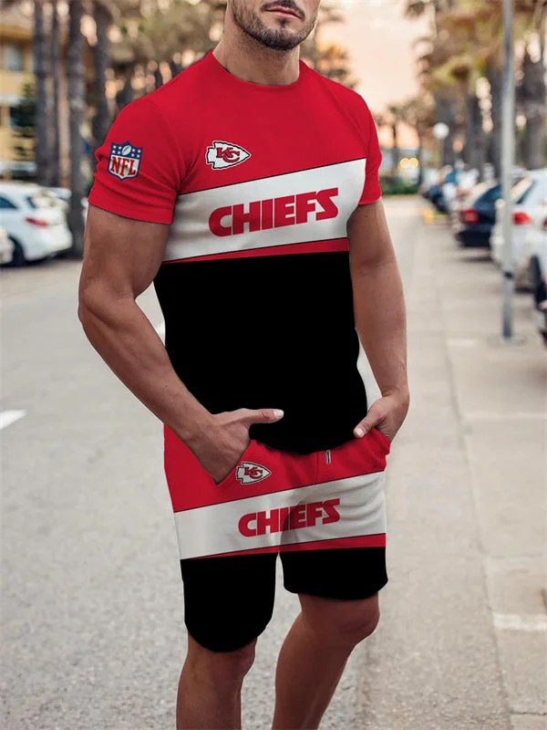 Kansas City Chiefs T-shirt and Shorts AZTS079