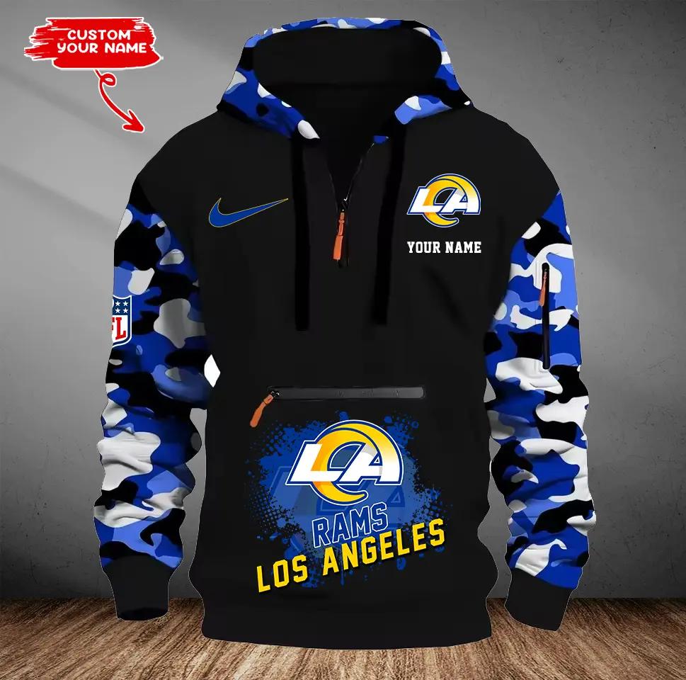 Los Angeles Rams Camouflage Hooded Sweatshirt HA50