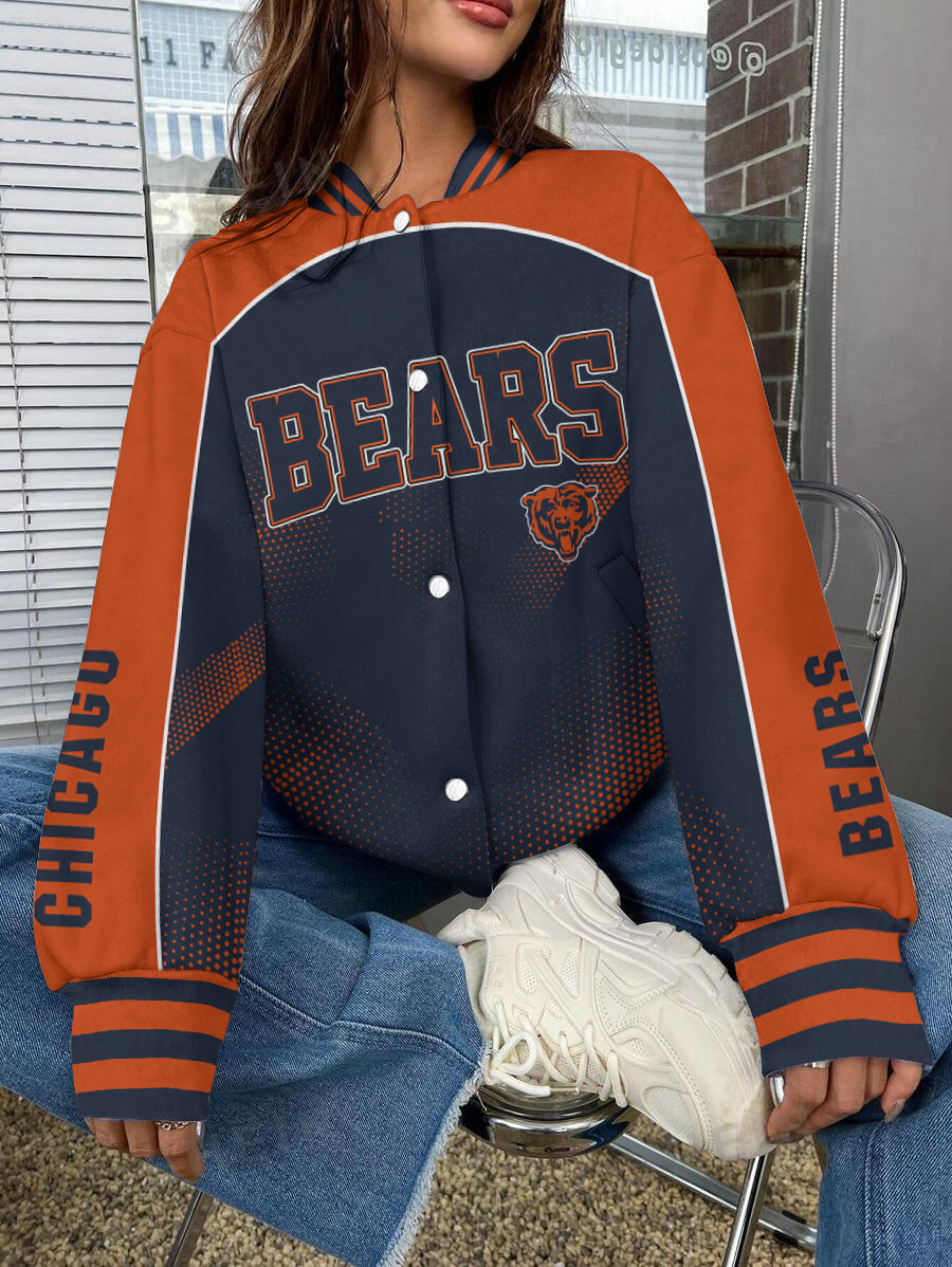 Chicago Bears National Football League Varsity Jacket AZBTVJK000535