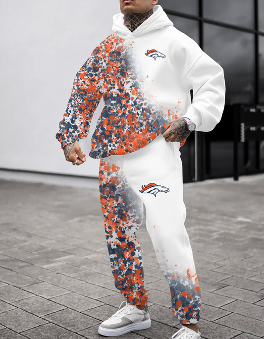 Denver Broncos Combo Pullover Hoodie And Sweatpants AZBTPHSP000238