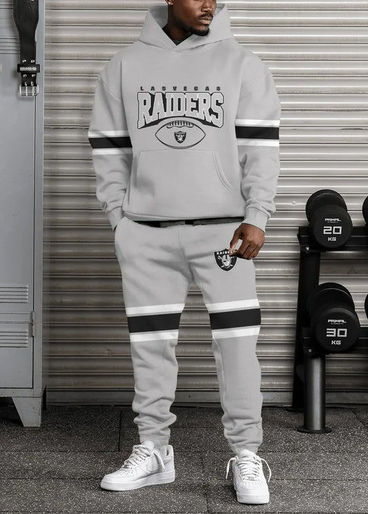 Las Vegas Raiders Combo Pullover Hoodie And Sweatpants AZBTPHSP000319