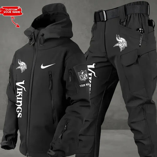 Minnesota Vikings Outdoor Jacket and Pants 000141