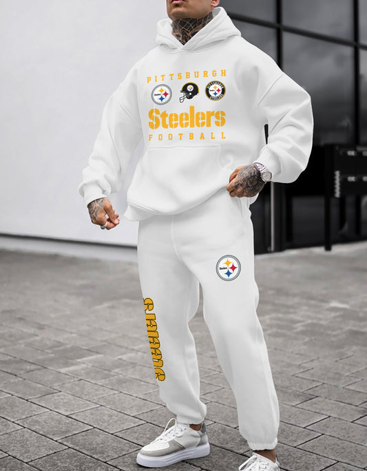 Pittsburgh Steelers Combo Pullover Hoodie And Sweatpants AZBTPHSP000178