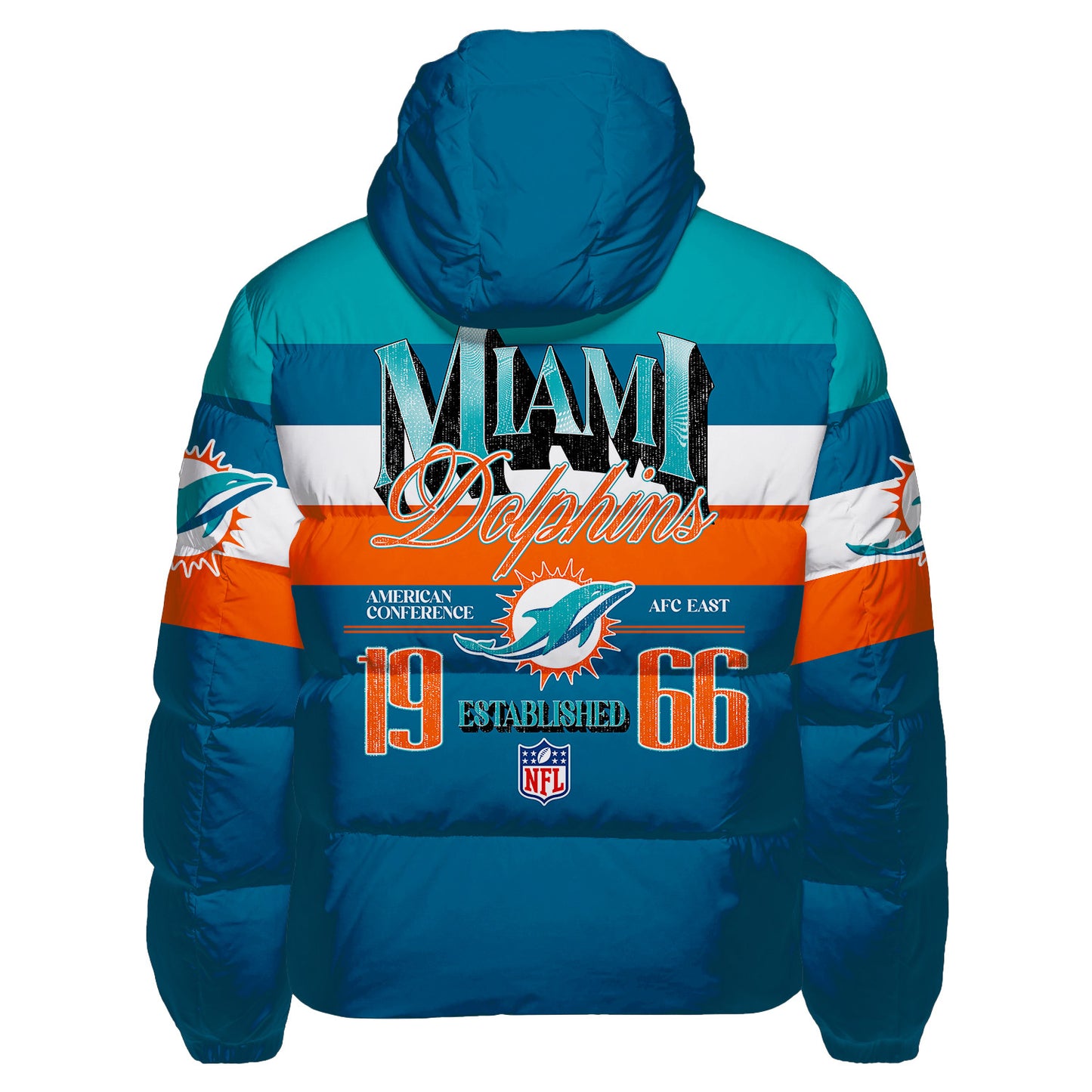 Miami Dolphins CozyCloud Down Jacket AZBTDWJ000183