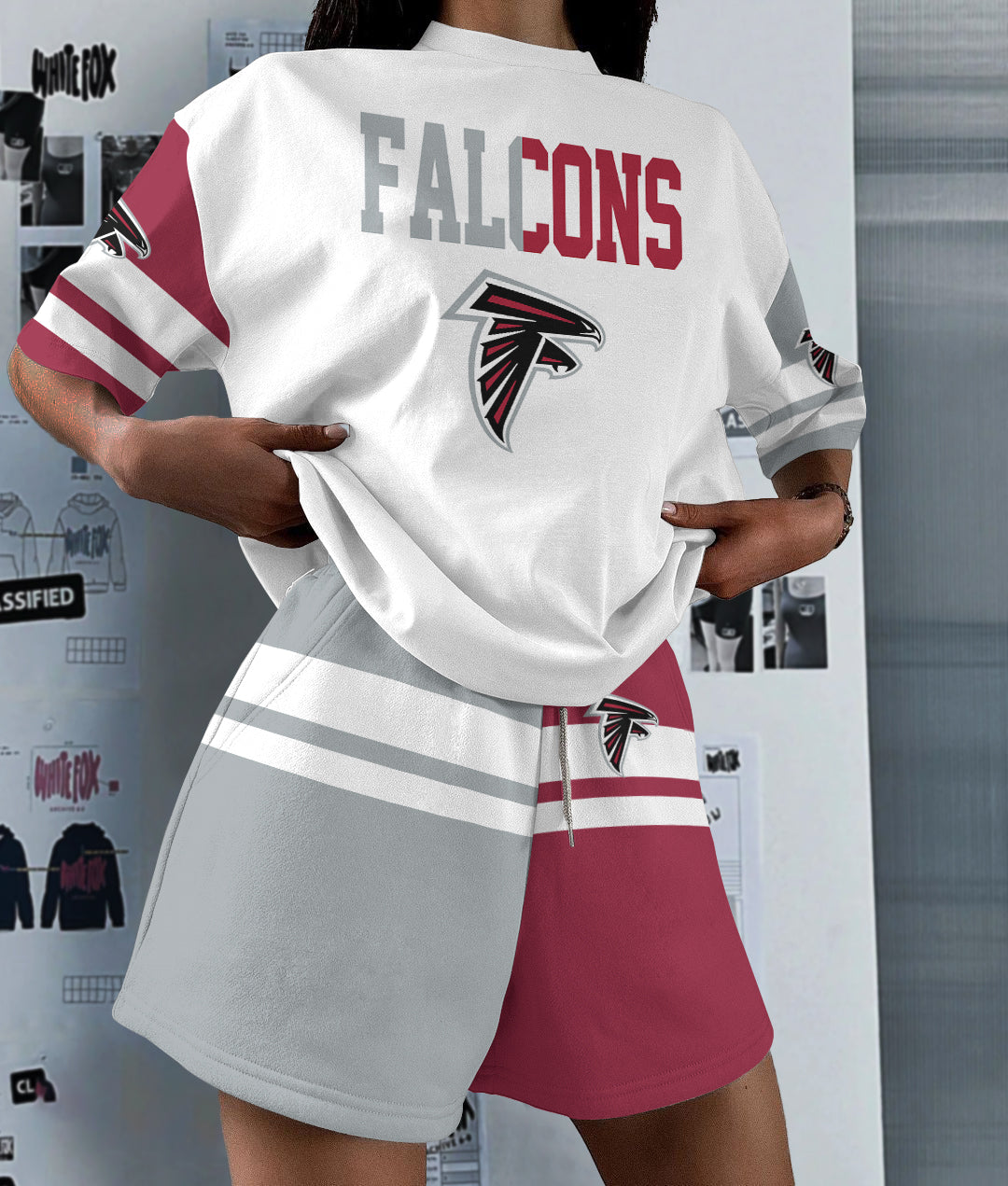 Atlanta Falcons  Limited Edition Top And Shorts Two-Piece Suits