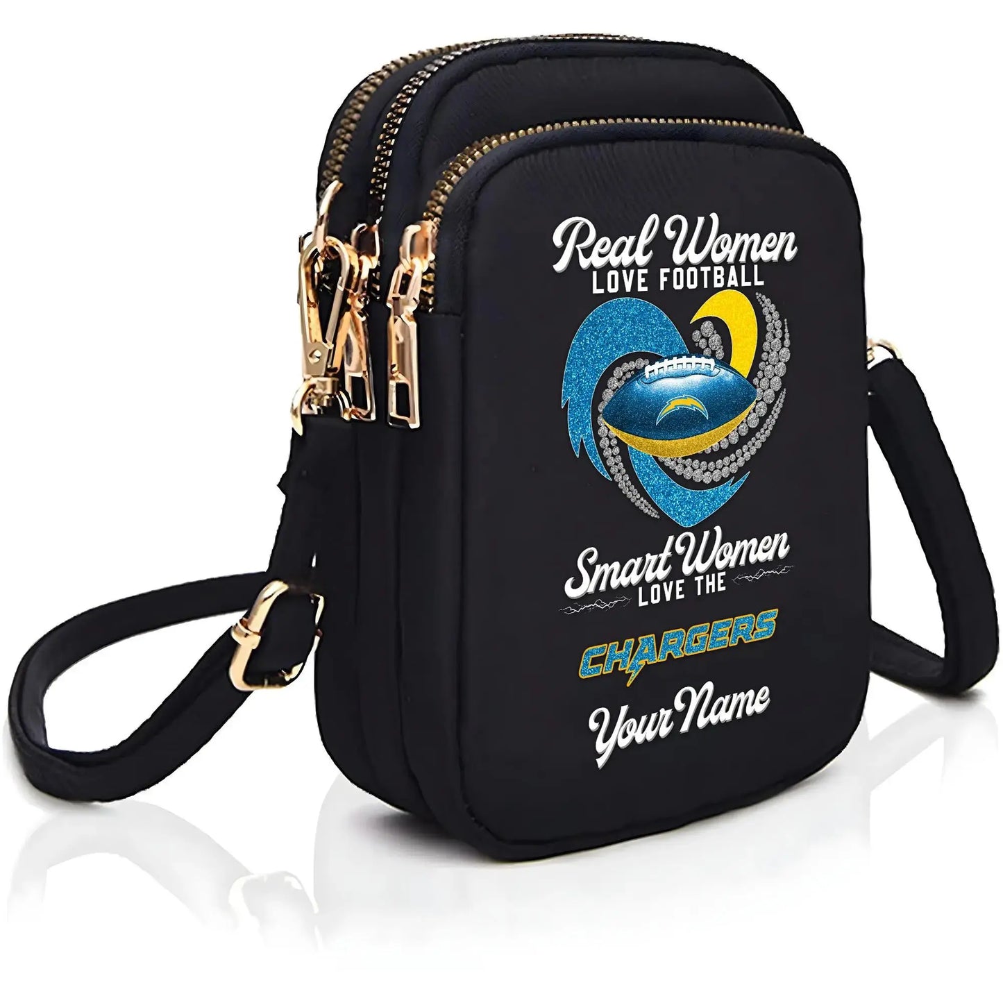 Los Angeles Chargers Mini Crossbody Bag for Women New Trending 2025 AZBT2DMCB000059