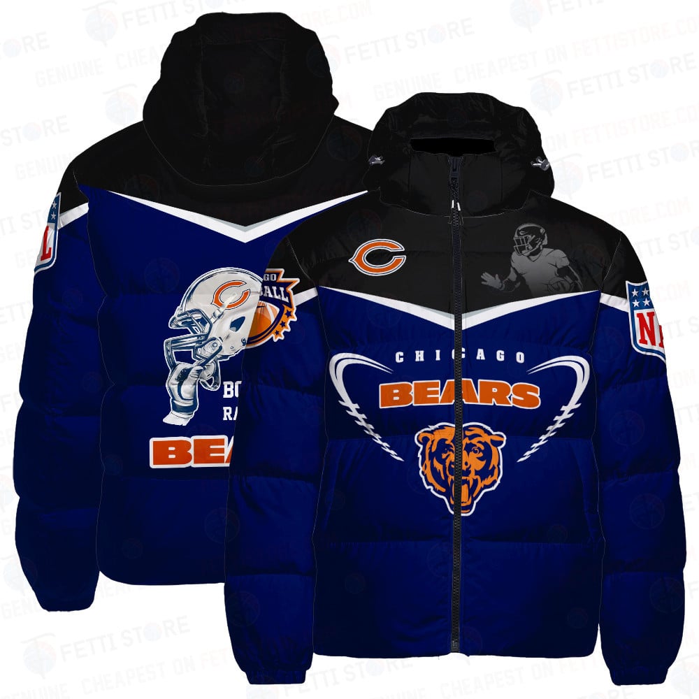 Chicago Bears CozyCloud Down Jacket AZBTDWJ000175