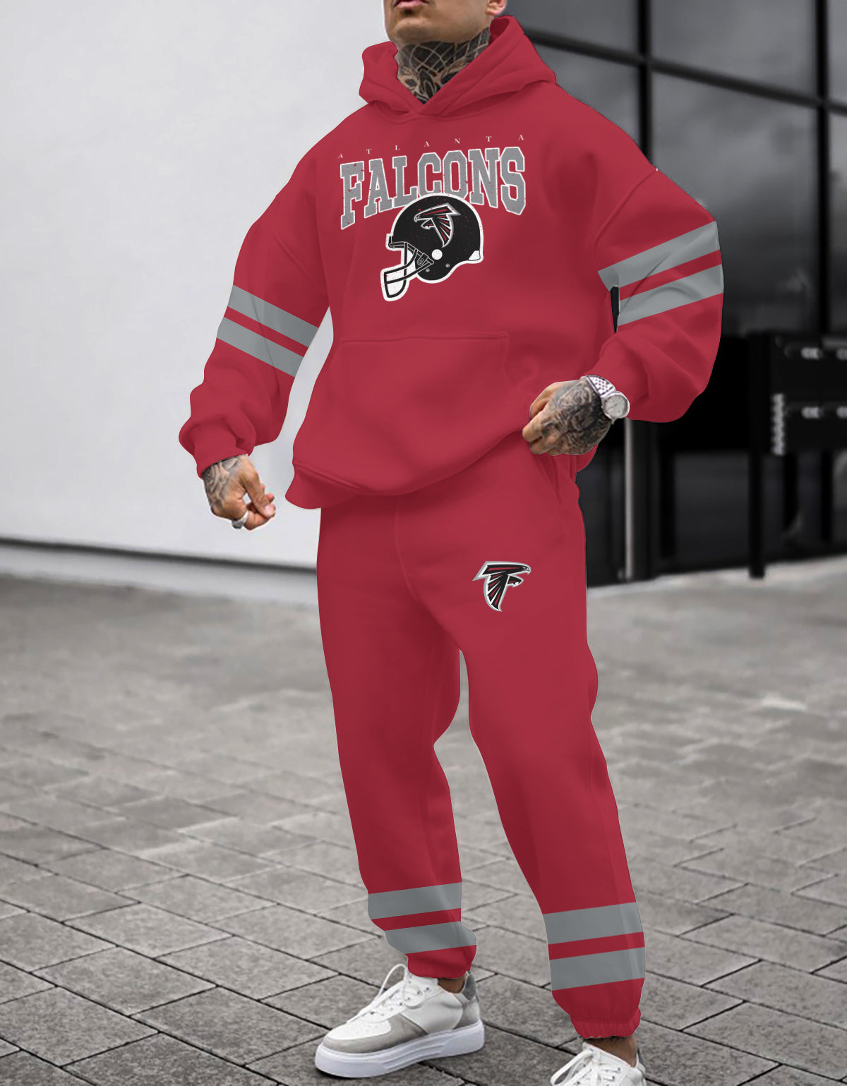 Atlanta Falcons Combo Pullover Hoodie And Sweatpants AZBTPHSP000225