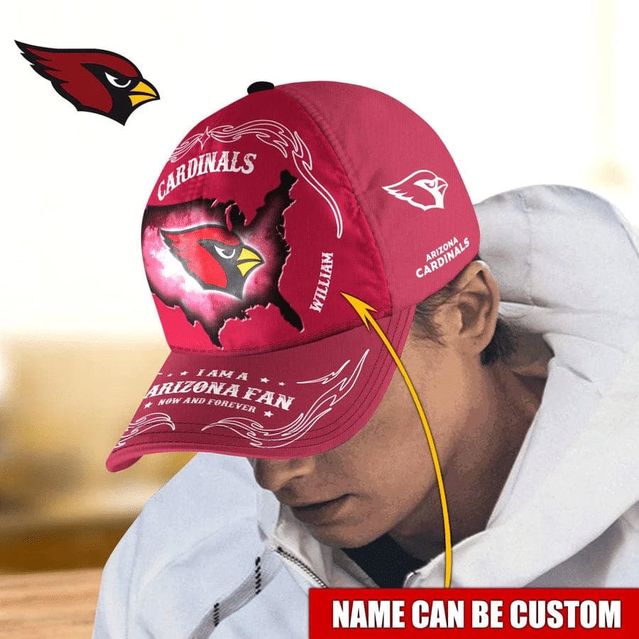 Arizona Cardinals Baseball Caps Custom Name