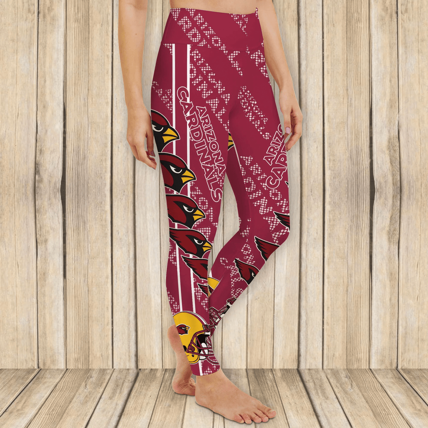 Arizona Cardinals Leggings And Cross Tank Top BG01