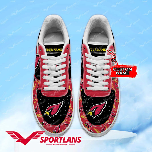 Arizona Cardinals NFL Personalized Air Force 1 Shoes