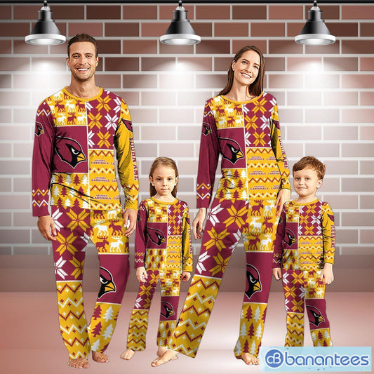 Arizona Cardinals Pajamas Christmas Gift For Family AZCPYZAM097