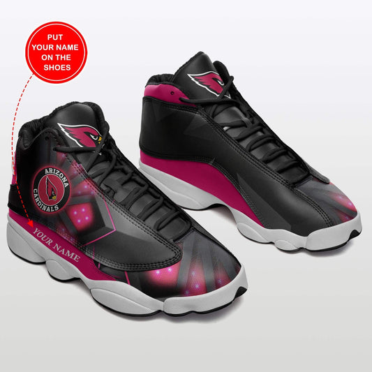 Arizona Cardinals Personalized Air JD13 Sneakers 397