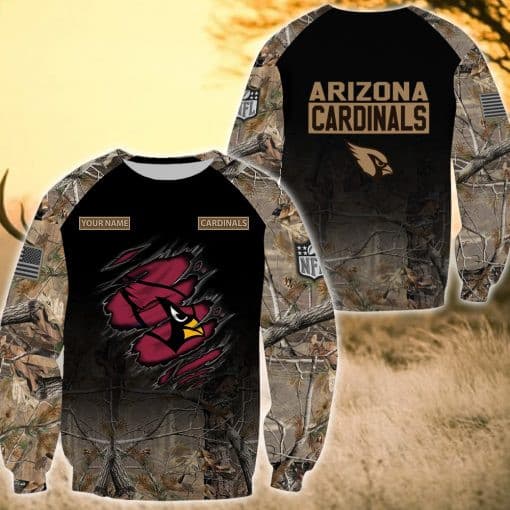 Arizona Cardinals Personalized All Over Printed 412
