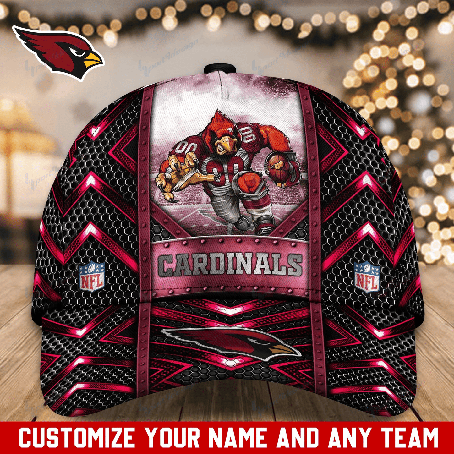 Arizona Cardinals Personalized Classic Cap BB240