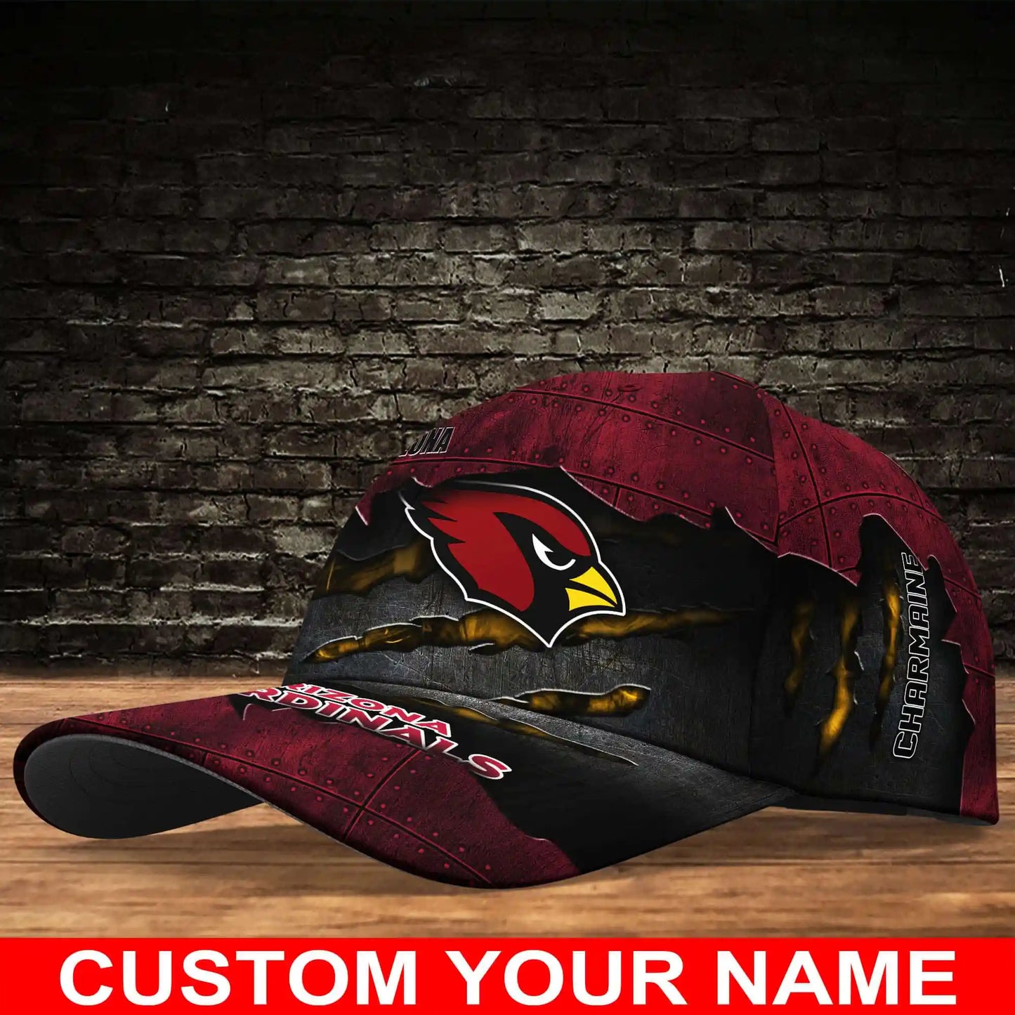 Arizona Cardinals Personalized Classic Cap BG291
