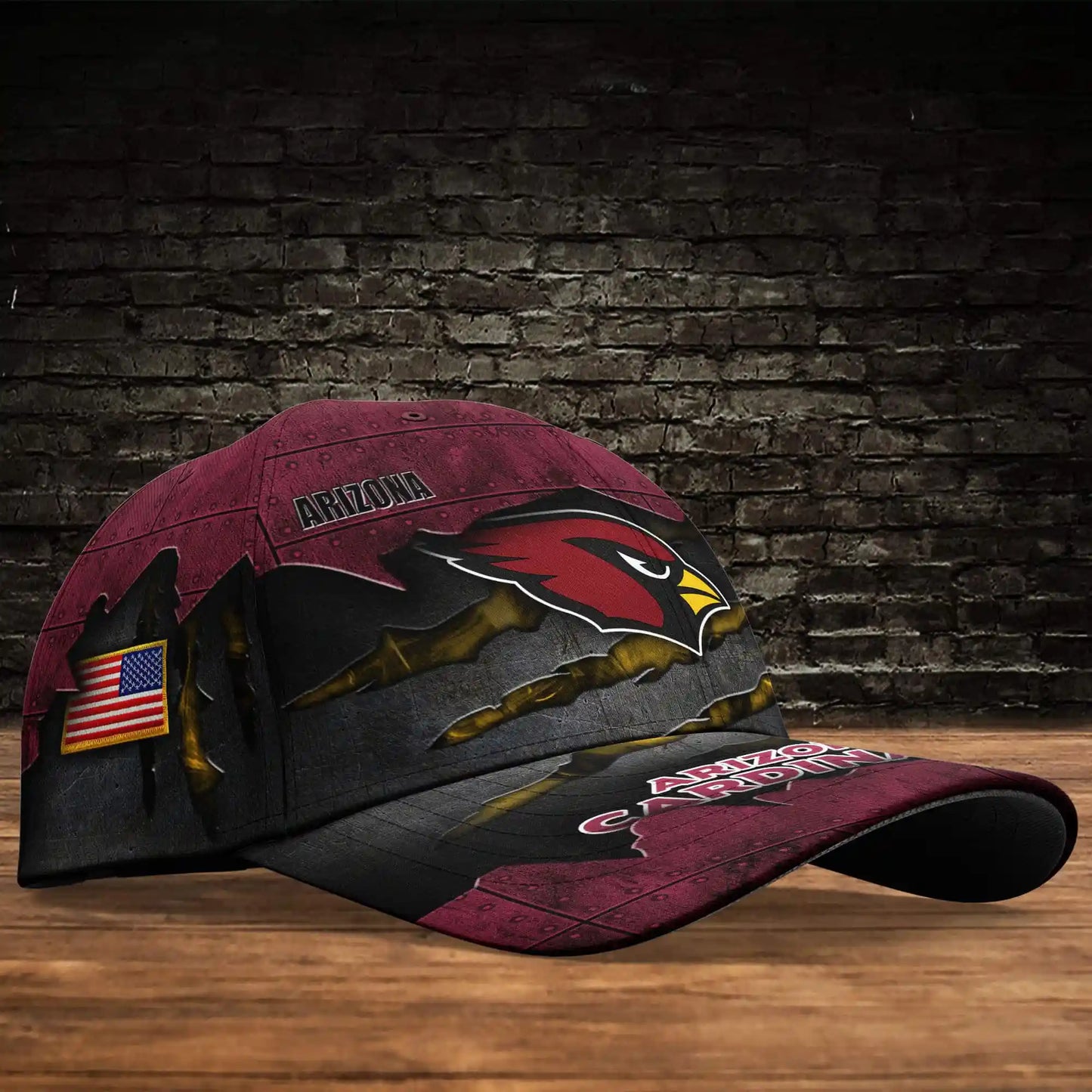 Arizona Cardinals Personalized Classic Cap BG291