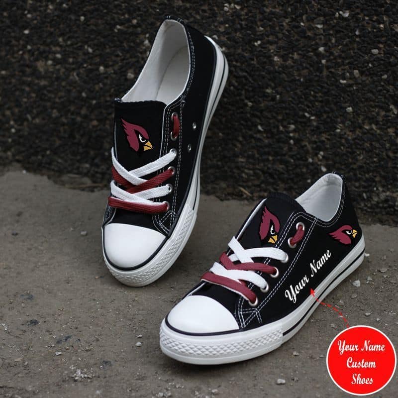 Arizona Cardinals Personalized New Low Top 036