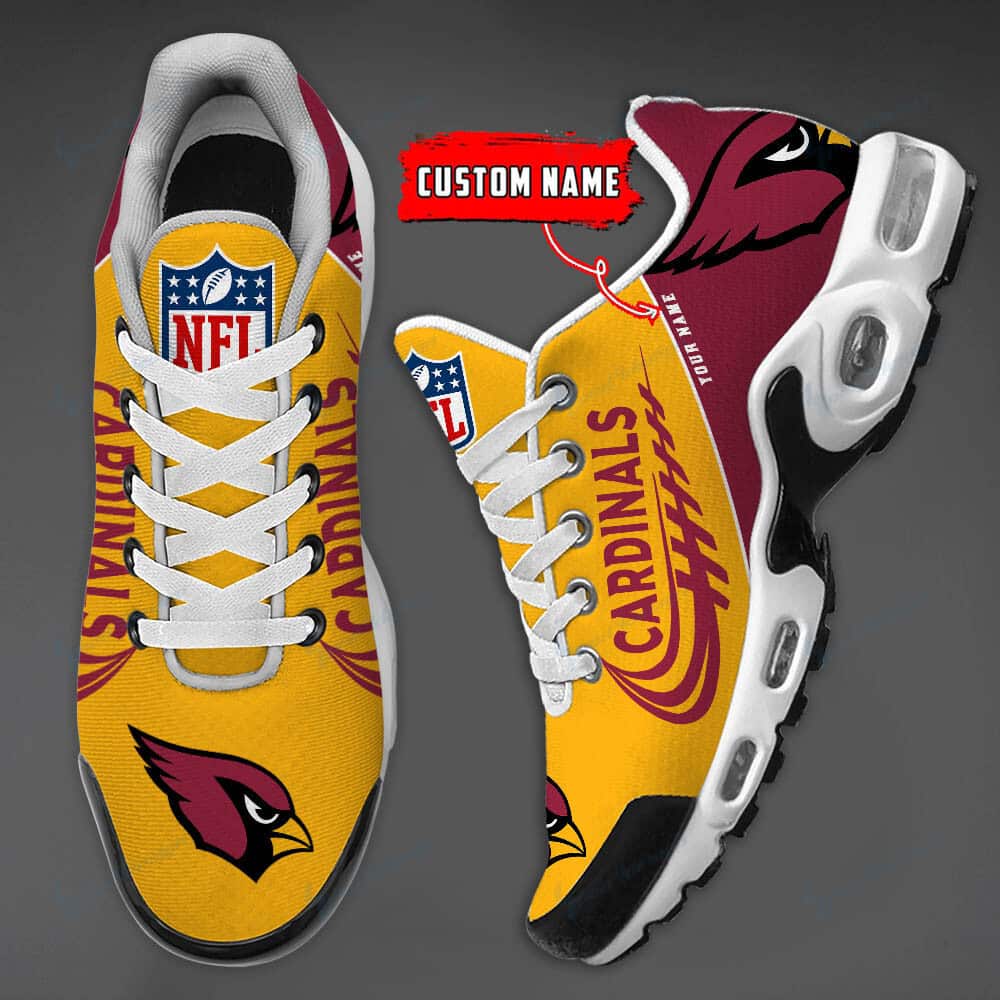 Arizona Cardinals Personalized Plus T-N Youth Sneakers BG01