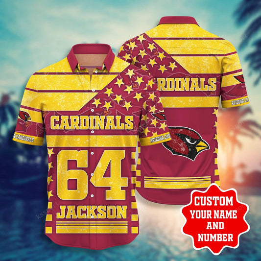 Arizona Cardinals Personalized Shirt and Shorts BG220