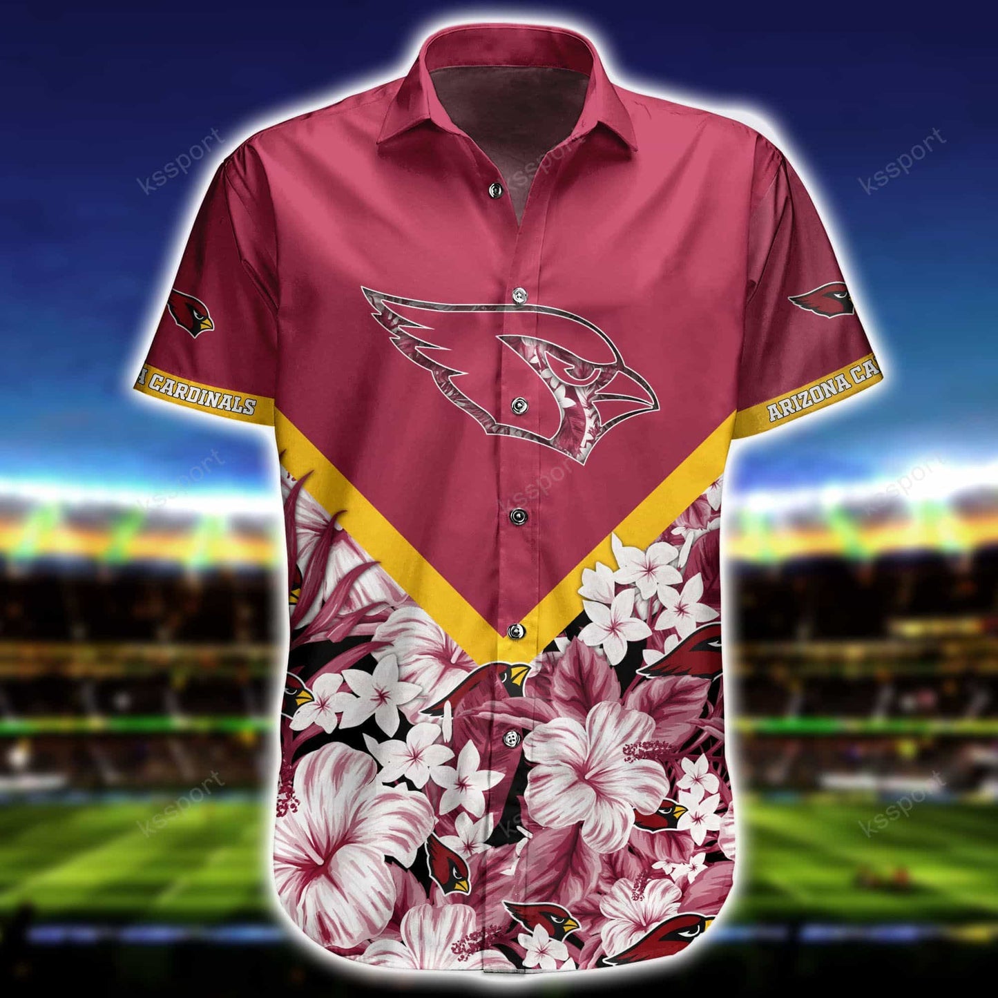 Arizona Cardinals Personalized Shirt and Shorts BG270
