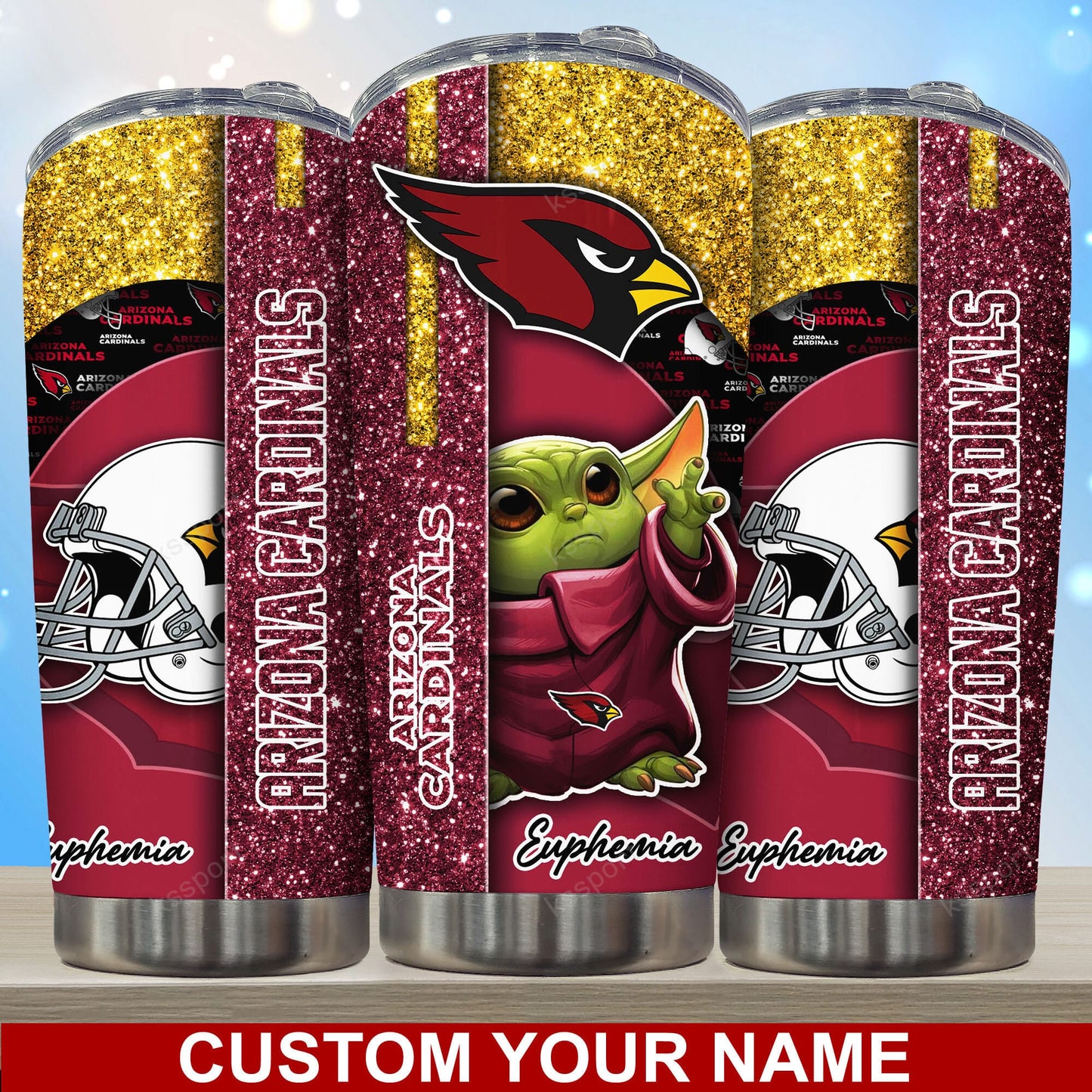 Arizona Cardinals Personalized Tumbler BG152