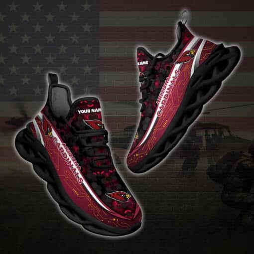Arizona Cardinals Personalized Yezy Running Sneakers 114