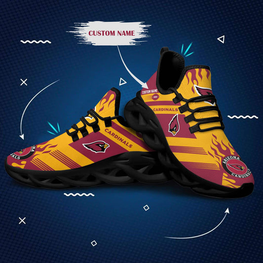 Arizona Cardinals Personalized Yezy Running Sneakers BB584
