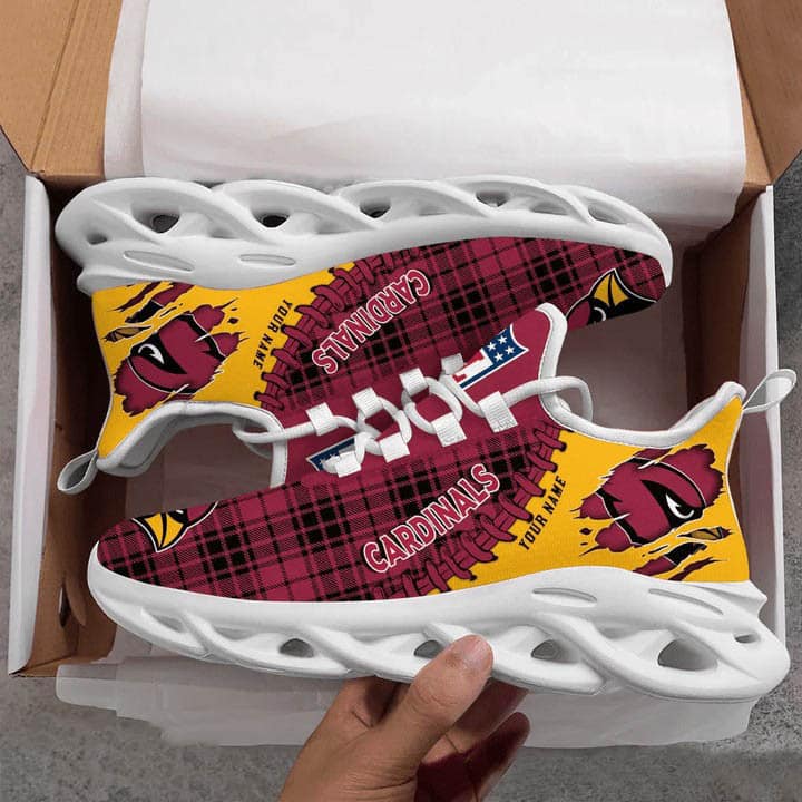 Arizona Cardinals Personalized Yezy Running Sneakers SPD275