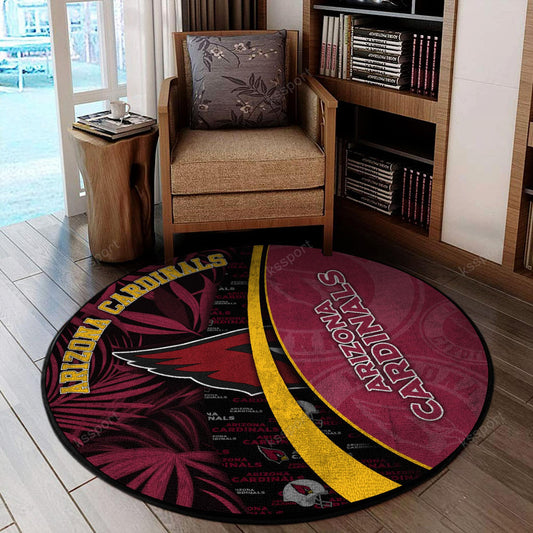 Arizona Cardinals Round Rug 120