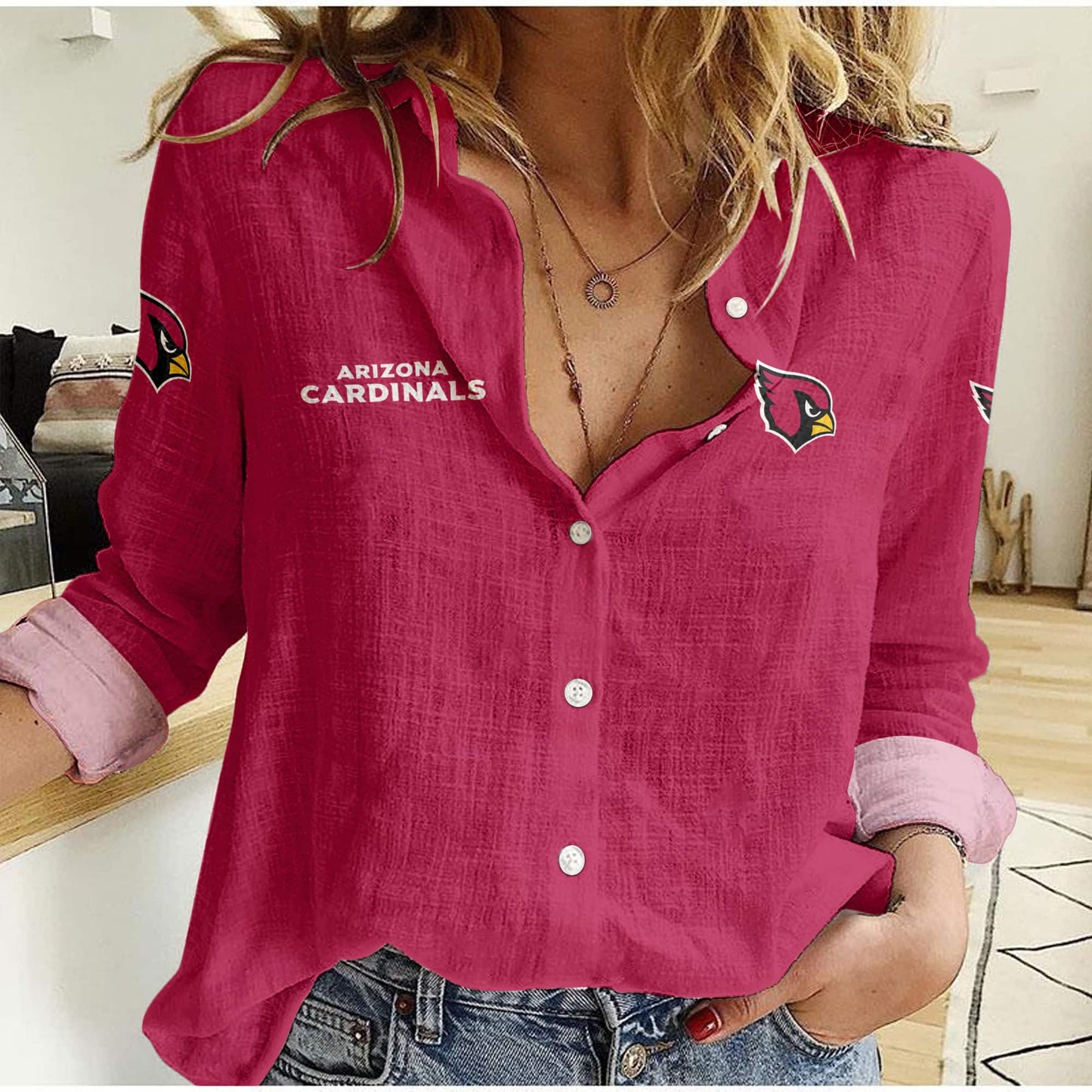 Arizona Cardinals Woman Shirt BG04