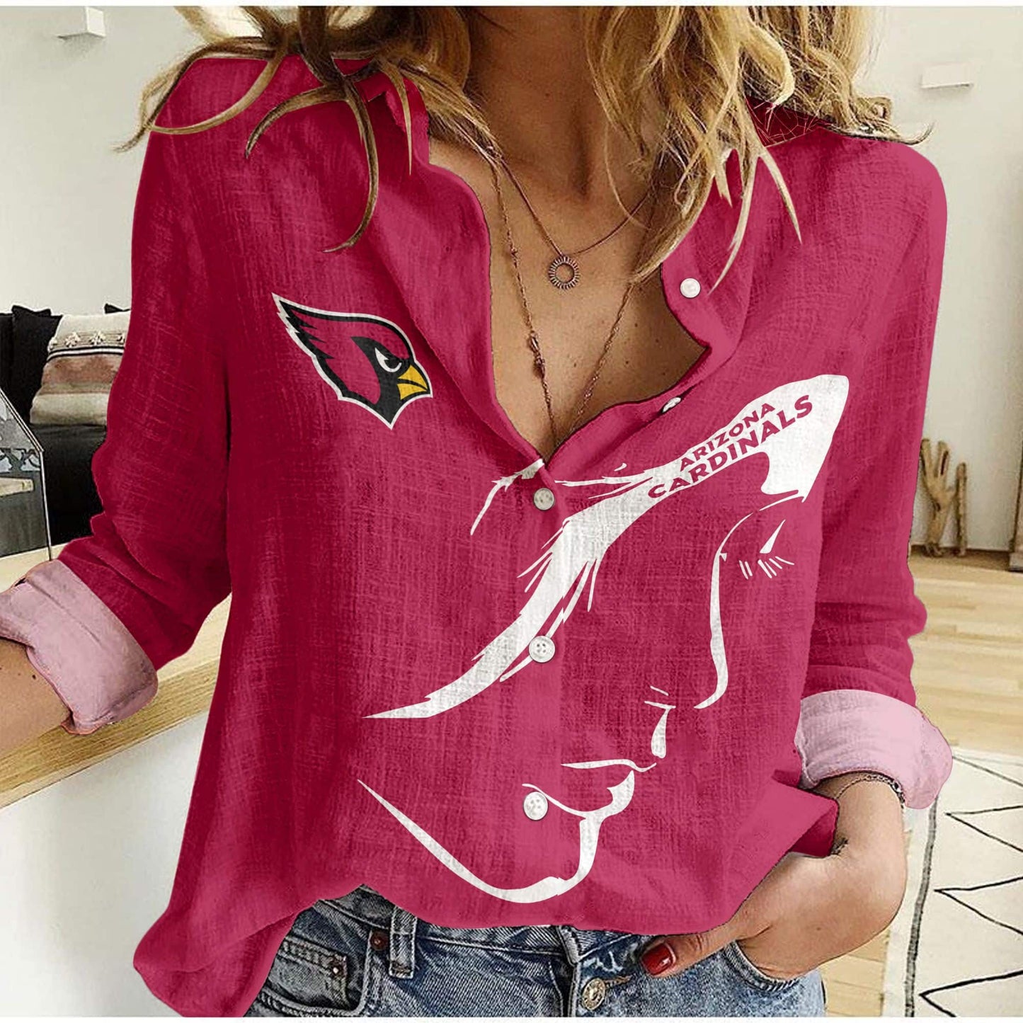 Arizona Cardinals Woman Shirt BG123