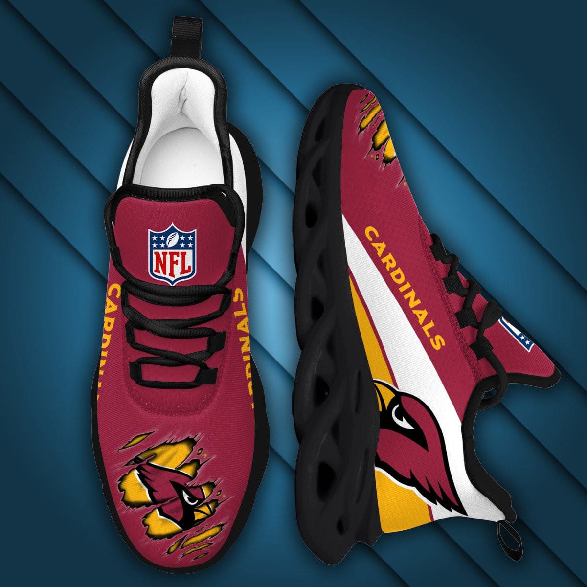 Arizona Cardinals Yezy Running Sneakers 956
