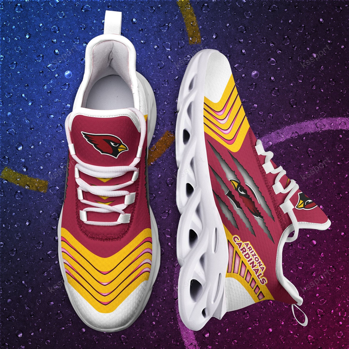 Arizona Cardinals Yezy Running Sneakers BB417