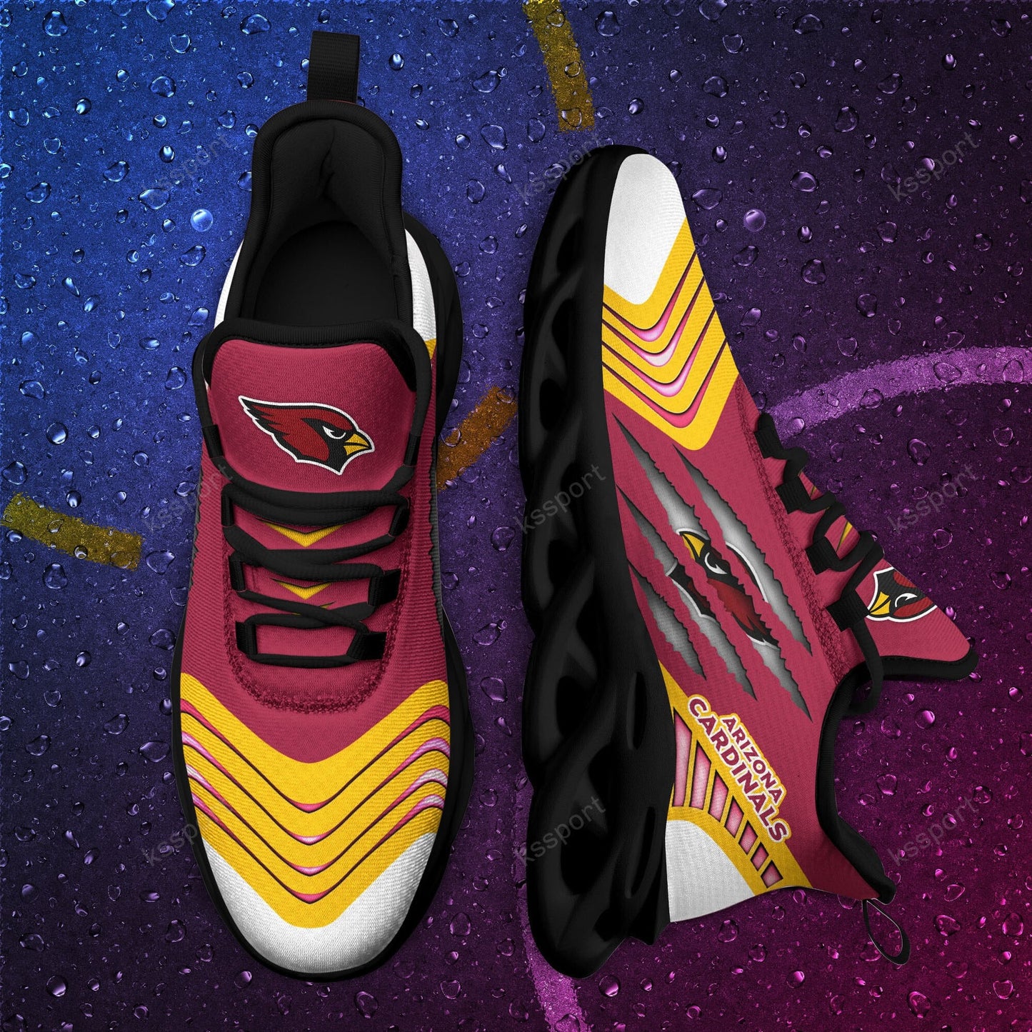 Arizona Cardinals Yezy Running Sneakers BB417