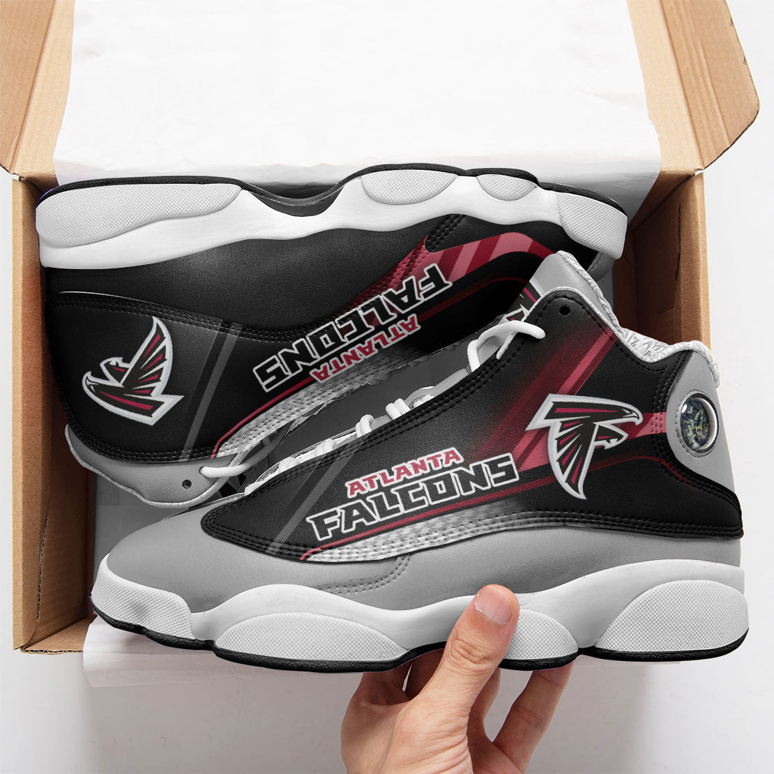 Atlanta Falcons AJD13 Sneakers BG76