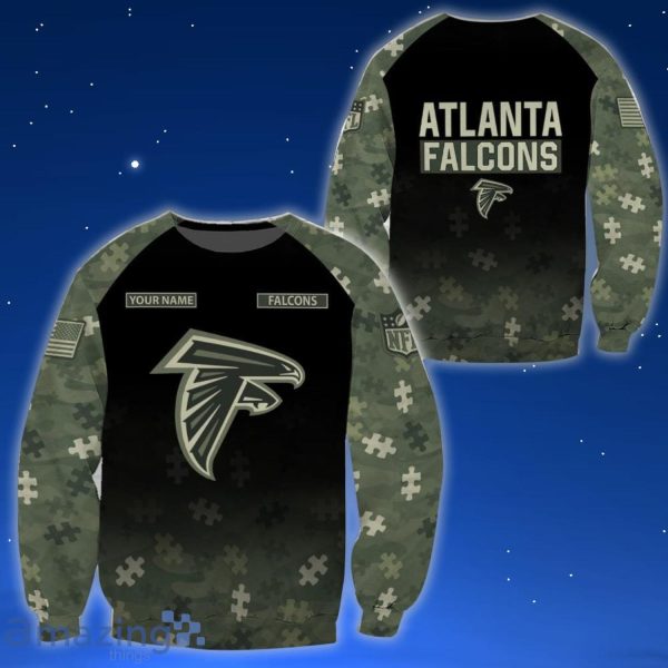Atlanta Falcons All Over Printed T-shirt Sweatshirt Hoodie AZCHD633