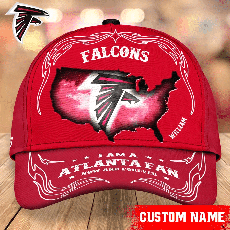 Atlanta Falcons Baseball Caps Custom Name