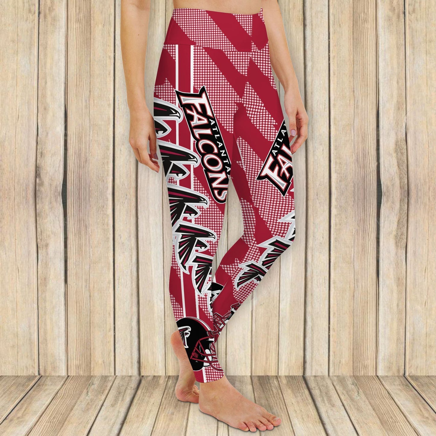 Atlanta Falcons Leggings And Cross Tank Top BG02