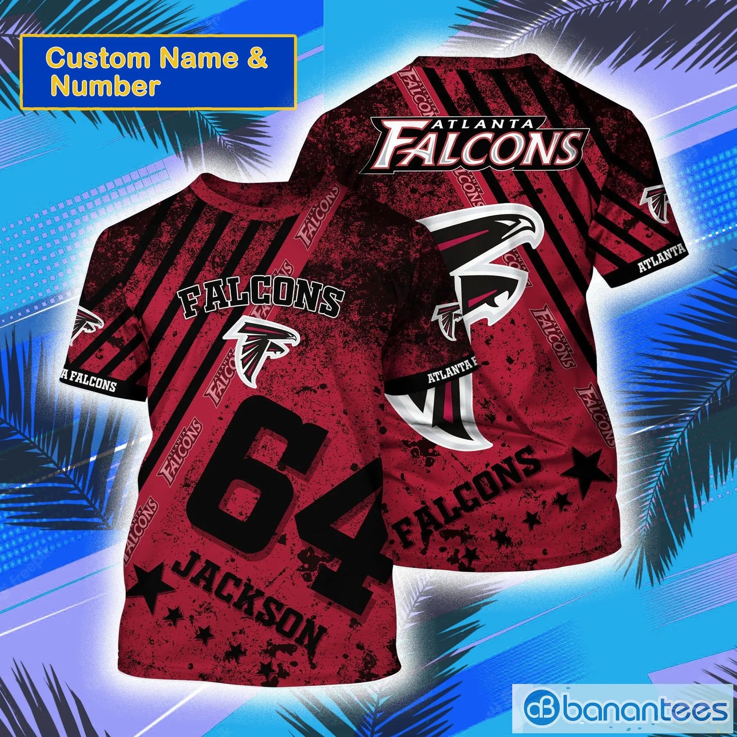 Atlanta Falcons Personalized T-Shirt BGTS569