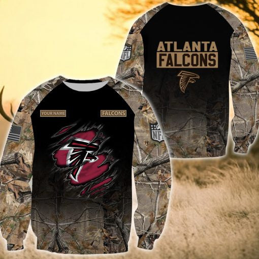 Atlanta Falcons Personalized All Over Printed 413