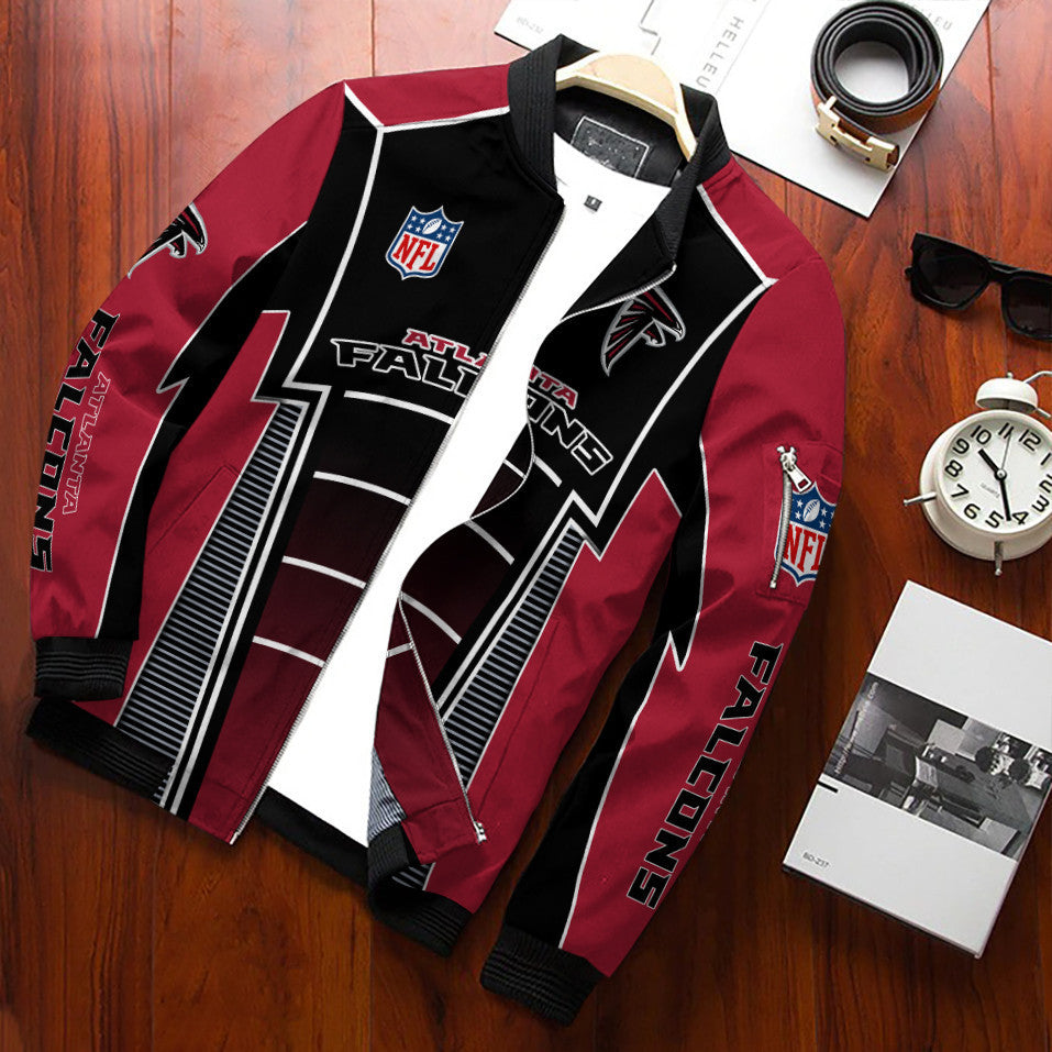 Atlanta Falcons Personalized Bomber Jacket BG487