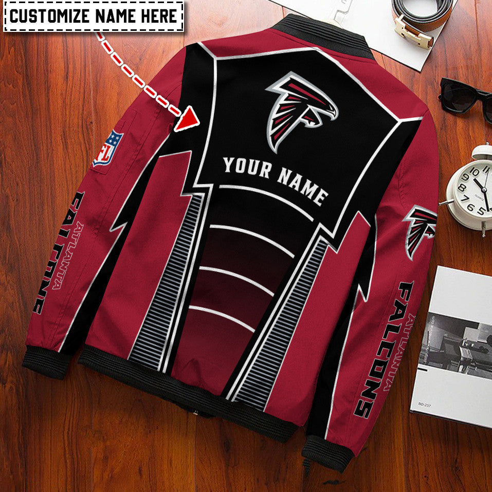 Atlanta Falcons Personalized Bomber Jacket BG487