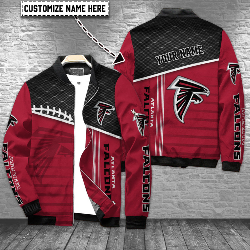 Atlanta Falcons Personalized Bomber Jacket BG707