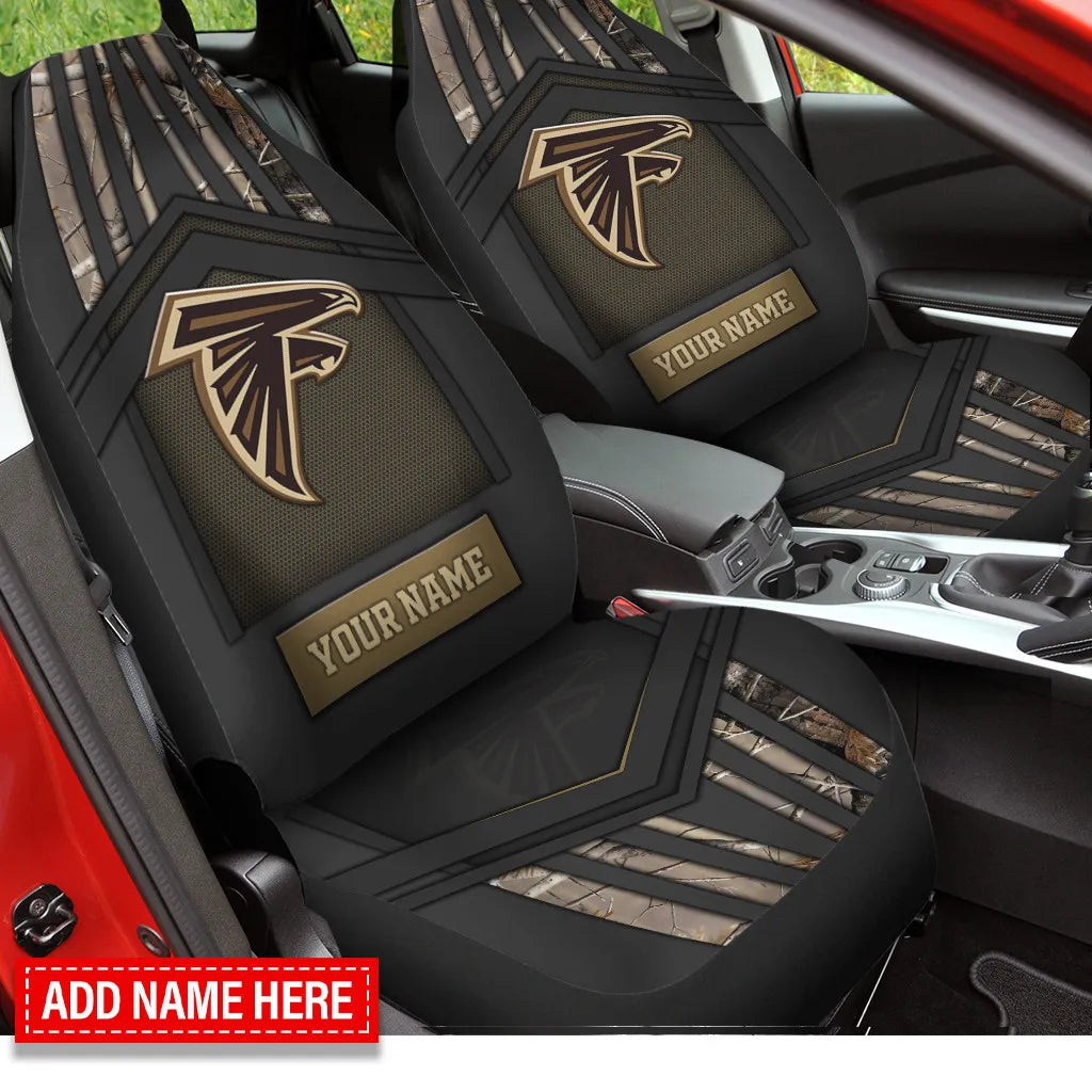 Atlanta Falcons Personalized Car Seat Covers BG190